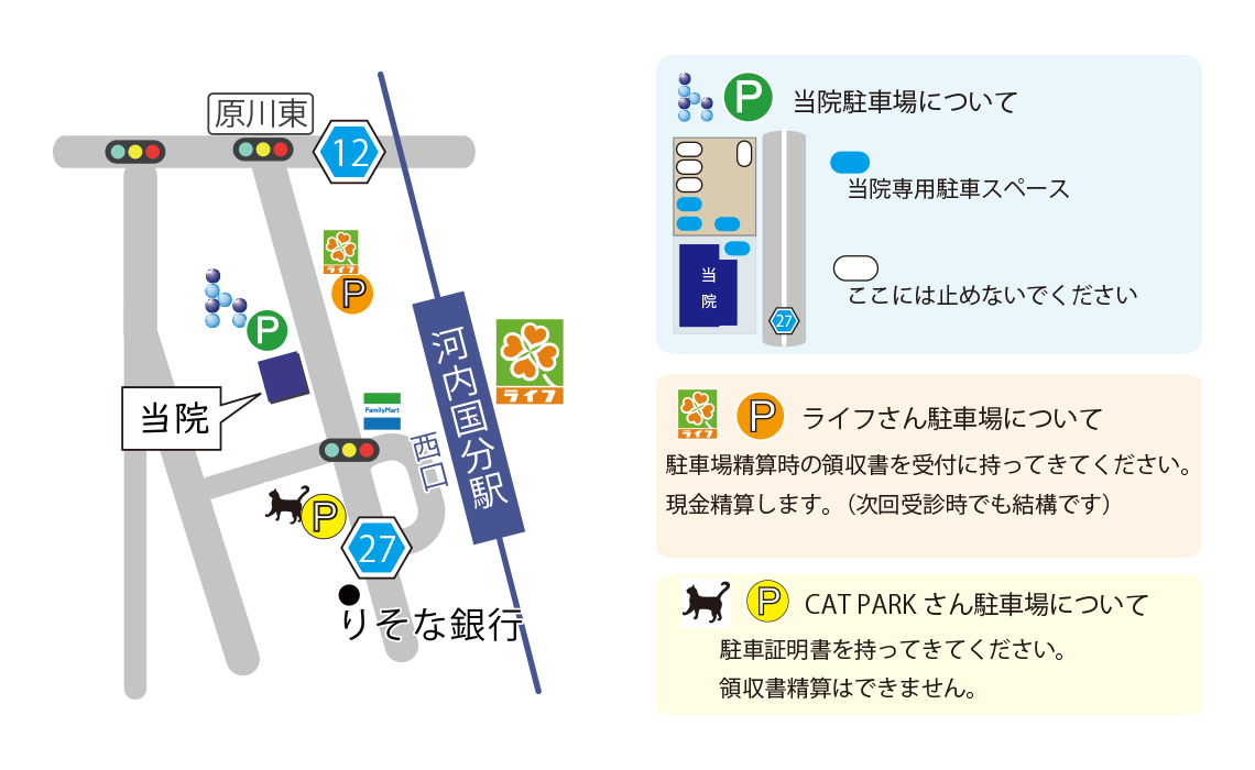 駐車場案内図