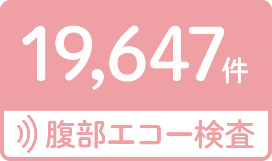 腹部エコー検査19,647件